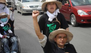 Juror, Deepak K.C advocating for the U.N. Convention on the Rights of Disabled People, Mongolia, 2011.