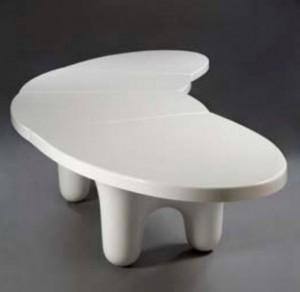 Wendell Castle, “The White Edition" Big Table, Originally designed 1970, USA with limited editions 2006-2011 / © Sherry Griffin/R 20th Century