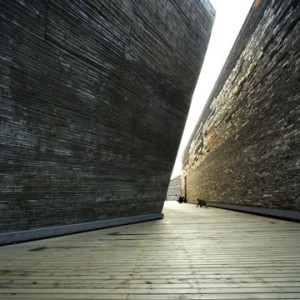 Amateur Architecture Studio. Ningbo History Museum, 2003-2008. Ningbo, China. Photo by Lv Hengzhong.