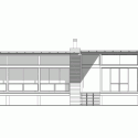 Casa La 1⁄2 Agua / María de los Ángeles Espinosa East Elevation