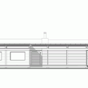 Casa La 1⁄2 Agua / María de los Ángeles Espinosa West Elevation