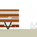 IVB Operational Service Building Innsbruck / peterlorenzateliers East Elevation