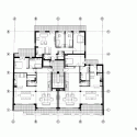 Residential Building in Vase Stajića Street / Kuzmanov and Partners Residential Building in Vase Stajića Street / Kuzmanov and Partners Top Floor Plan