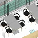 Bulka Cafe and Bakery / Crosby Studios Bulka Cafe and Bakery / Crosby Studios Isometric