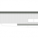 Comedor Colegio Guillén Lafuerza / Miguel Ángel García-Pola  Vallejo North Elevation