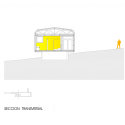 Comedor Colegio Guillén Lafuerza / Miguel Ángel García-Pola  Vallejo Cross Section 1