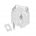 Nomadic Shelter / SALT Siida Workshop Axonometric 4