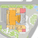 Construction Begins on OPEN's Pingshan Performing Arts Center in Shenzhen Ground Level Floor Plan