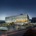 Construction Begins on OPEN's Pingshan Performing Arts Center in Shenzhen Courtesy of OPEN Architecture