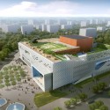 Construction Begins on OPEN's Pingshan Performing Arts Center in Shenzhen Courtesy of OPEN Architecture