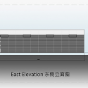 TaiwanGlass Donghai Office Building / WZWX Architecture Group TaiwanGlass Donghai Office Building / WZWX Architecture Group East Elevation