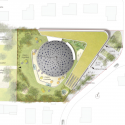 "Tournesol"  Swimming Pool Refurbishment / Urbane Kultur Site Plan