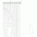 wonderWALL / LIKEarchitects wonderWALL / LIKEarchitects Section Facade
