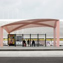 Bus Station Canopies / MAXWAN architects + urbanists © Filip Dujardin