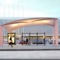 Bus Station Canopies / MAXWAN architects + urbanists © Filip Dujardin