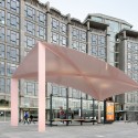Bus Station Canopies / MAXWAN architects + urbanists © Filip Dujardin