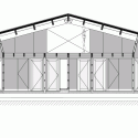Equestrian Centre / Carlos Castanheira & Clara Bastai Section Main Building
