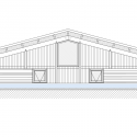 Equestrian Centre / Carlos Castanheira & Clara Bastai Elevation Main Building