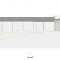 Equestrian Centre / Carlos Castanheira & Clara Bastai Elevation Swimming Pool