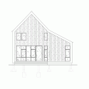 Empty Nester Residence / S27 Rear Elevation