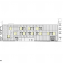 Fichte-Gymnasium Grammar School  / netzwerkarchitekten South-west Elevation