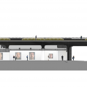 Pace Gallery / HS2 Architecture Pace Gallery / HS2 Architecture Section