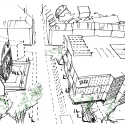 Odense Cathedral High School  / Cubo Arkitekter Drawing