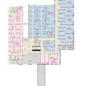 Circle Reading Hospital / Brydenwood Circle Reading Hospital / Brydenwood First Flor Plan