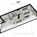 Apartment in Moscow / M17 Isometric Section