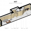 Apartment in Moscow / M17 Isometric Section