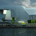 Neil M. Denari to Complete Taiwan's New Keelung Harbor Service Building by 2017 Courtesy of Neil M. Denari Architects
