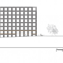 40 Housing Units  / LAN Architecture North Elevation 1:500