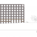 40 Housing Units  / LAN Architecture North Elevation 1:200