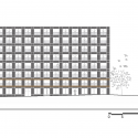 40 Housing Units  / LAN Architecture South Elevation 1:500