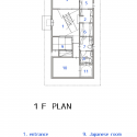 Courtyard in Kudamatsu / Container Design First Floor Plan