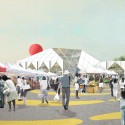 OMA Designs Food Port for West Louisville Visitor Center. Image © OMA