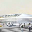 OMA Designs Food Port for West Louisville Shared Library Spiral. Image © OMA