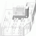Cafe Fargo / Davidson Rafailidis Cafe Fargo / Davidson Rafailidis Frontal Axonometric