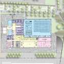 Tucheng Sports Center / Q-Lab Tucheng Sports Center / Q-Lab First Floor Plan