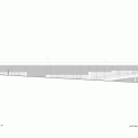 Slight Slope Long House / I/O Architects Elevation