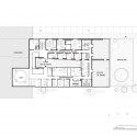 Cultural Center at Saint-Germain-lès-Arpajon / Ateliers O-S architectes Floor Plan