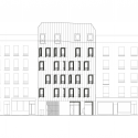 Wooden Housing Building / JTB.architecture Wooden Housing Building / JTB.architecture West Elevation
