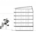 Wooden Housing Building / JTB.architecture Wooden Housing Building / JTB.architecture Section