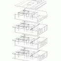 Wooden Housing Building / JTB.architecture Wooden Housing Building / JTB.architecture Axonometric