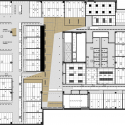 Offices Broccolini Construction / Rubin et Rotman architectes Offices Broccolini Construction / Rubin et Rotman architectes Sixth Floor Plan - Ceilling