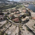 Las Vegas vs The Landscape: Photographer Michael Light Exposes the Terraforming of the American Dream Las Vegas vs The Landscape: Photographer Michael Light Exposes the Terraforming of the American Dream Gated “Monaco” Lake Las Vegas Homes, Bankrupt Ponte Vecchio Beyond, Henderson, NV; 2010. Image © Michael Light, Lake Las Vegas/Black Mountain