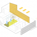 Vivienda b- Empordà /  B- Architecture Axonometric Diagram