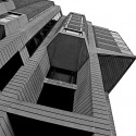 AD Classics: Robarts Library / Warner, Burns, Toan & Lunde AD Classics: Robarts Library / Warner, Burns, Toan & Lunde Striated patterns and textural variety on the concrete facade. Image © Flickr user Rabblefish