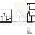 SteelHouse 1 and 2 / Zack | de Vito Architecture SteelHouse 1 and 2 / Zack | de Vito Architecture Section