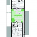 SteelHouse 1 and 2 / Zack | de Vito Architecture SteelHouse 1 and 2 / Zack | de Vito Architecture Ground Floor Plan